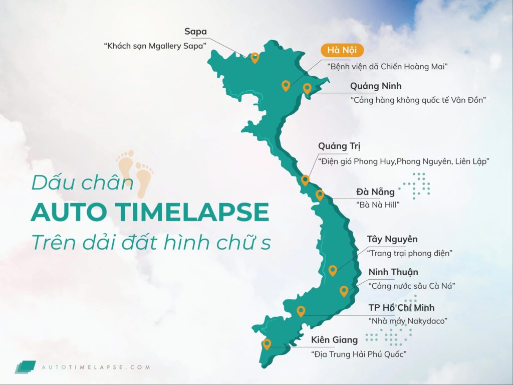 04 góc máy Auto Timelapse dự án suối khoáng Onsen Quang Hanh